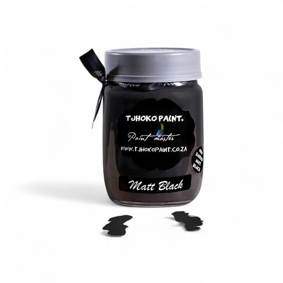 Tjhoko Paint Matt Black 250ml Chalk Paint