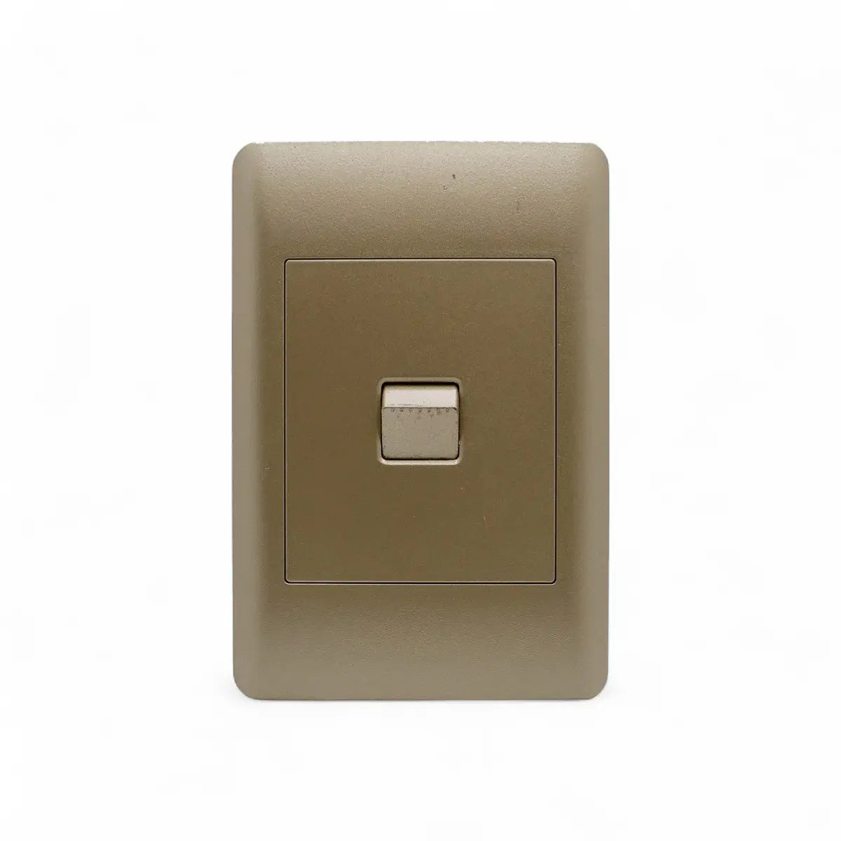 Lesco Switch Apollo 100X50Mm 1Lever 1W Elegant Gold Socket