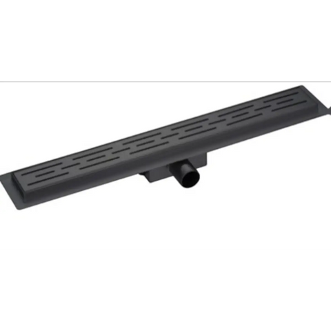 Black shower channel 250mm