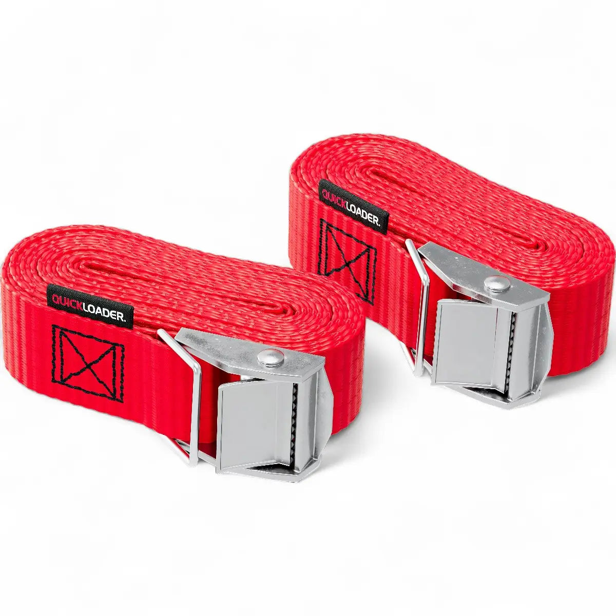 Quickload Cambuckle Tie-Down Strap (500Kg) - 3M X 25mm (2-Pack)