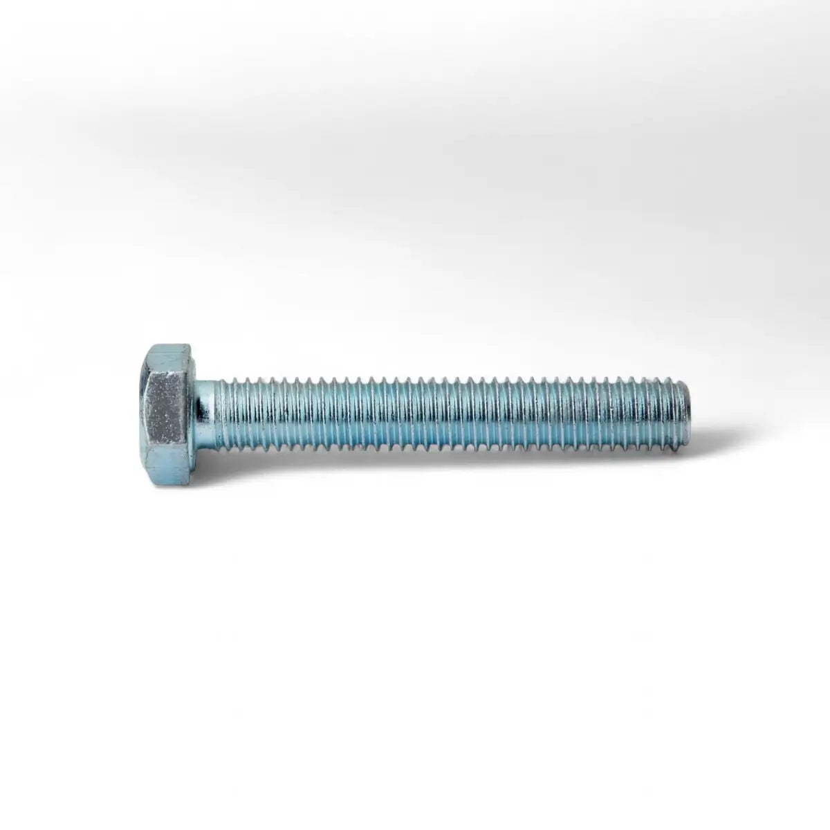 Zinc Plated Mild Steel Set Screw & Nut (100-Pack)