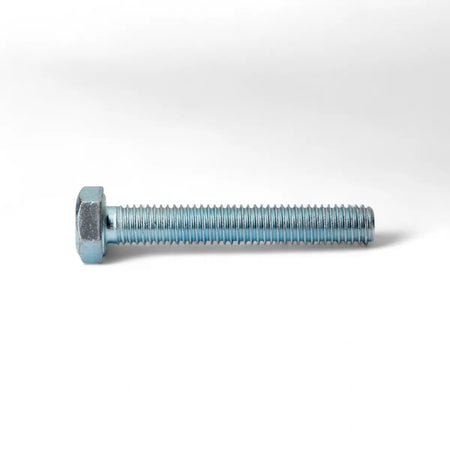 Zinc Plated Mild Steel Set Screw & Nut (100-Pack)