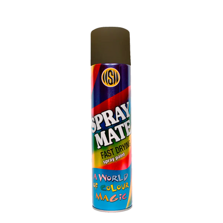 Chocolate satin spray paint