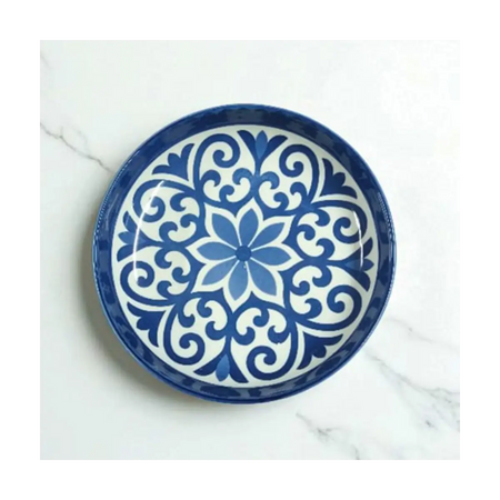 Embossed ceramic dish 12cm