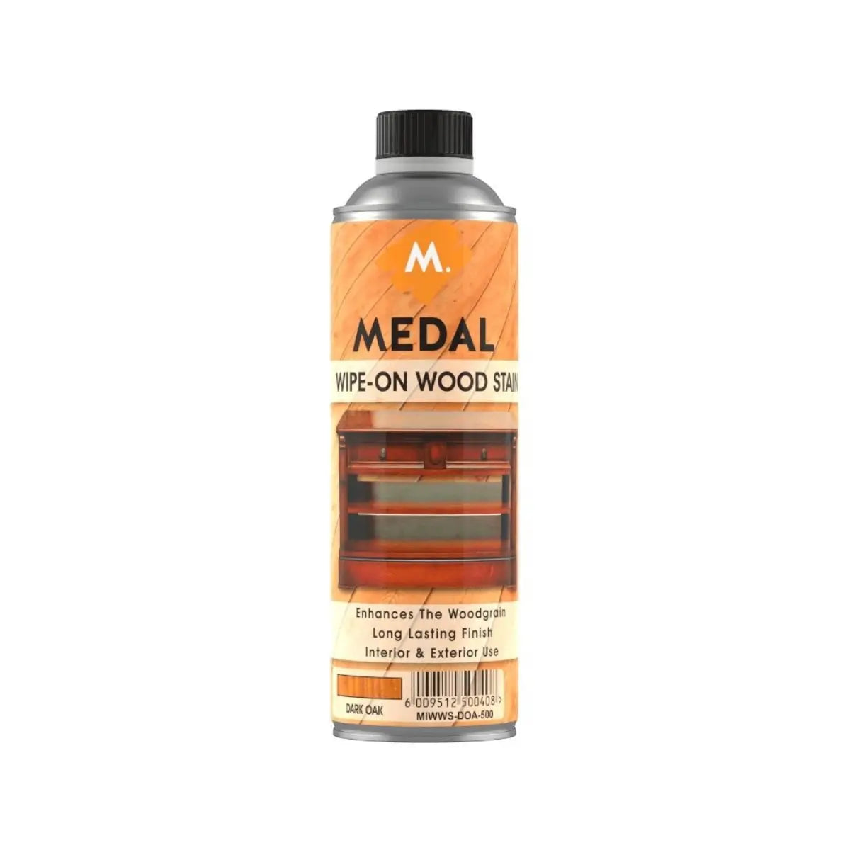 Medal Wipe On 500ml Wood Stain Teak - Al's Hardware