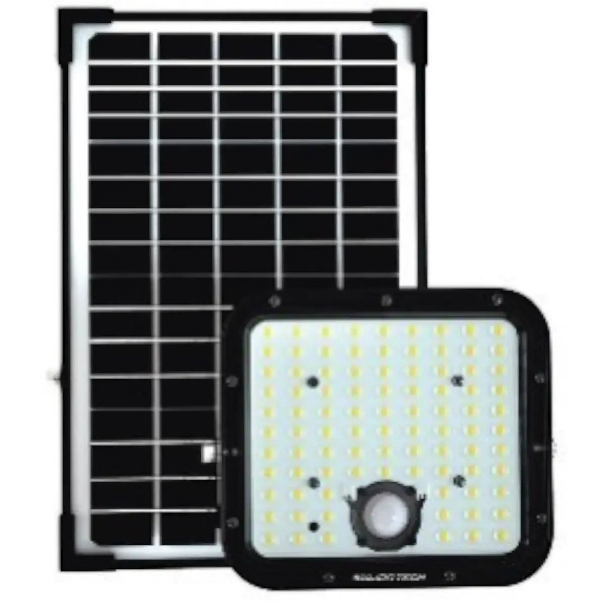 Solar floodlight with remote