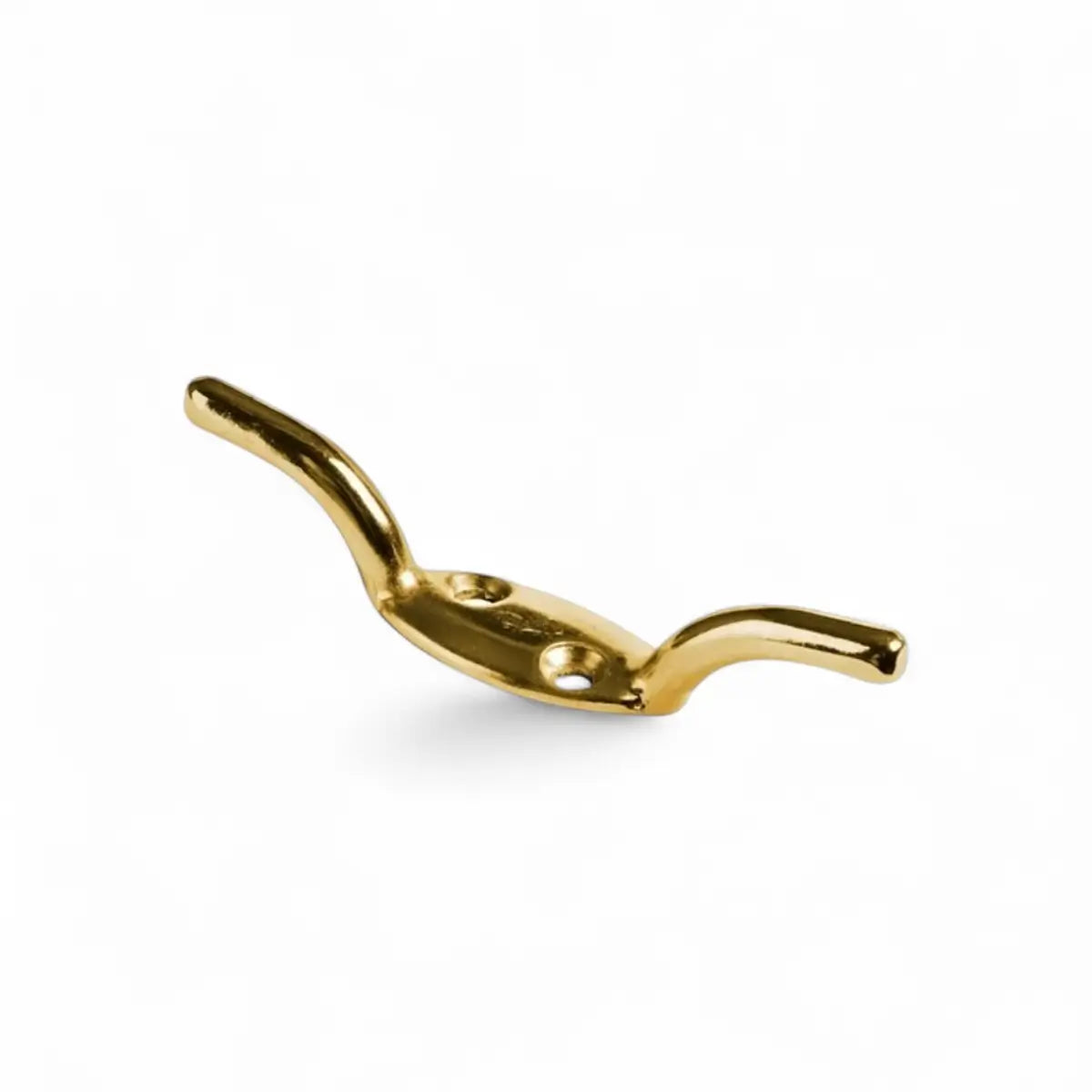 Brass Plated Cleat Hook (Single)