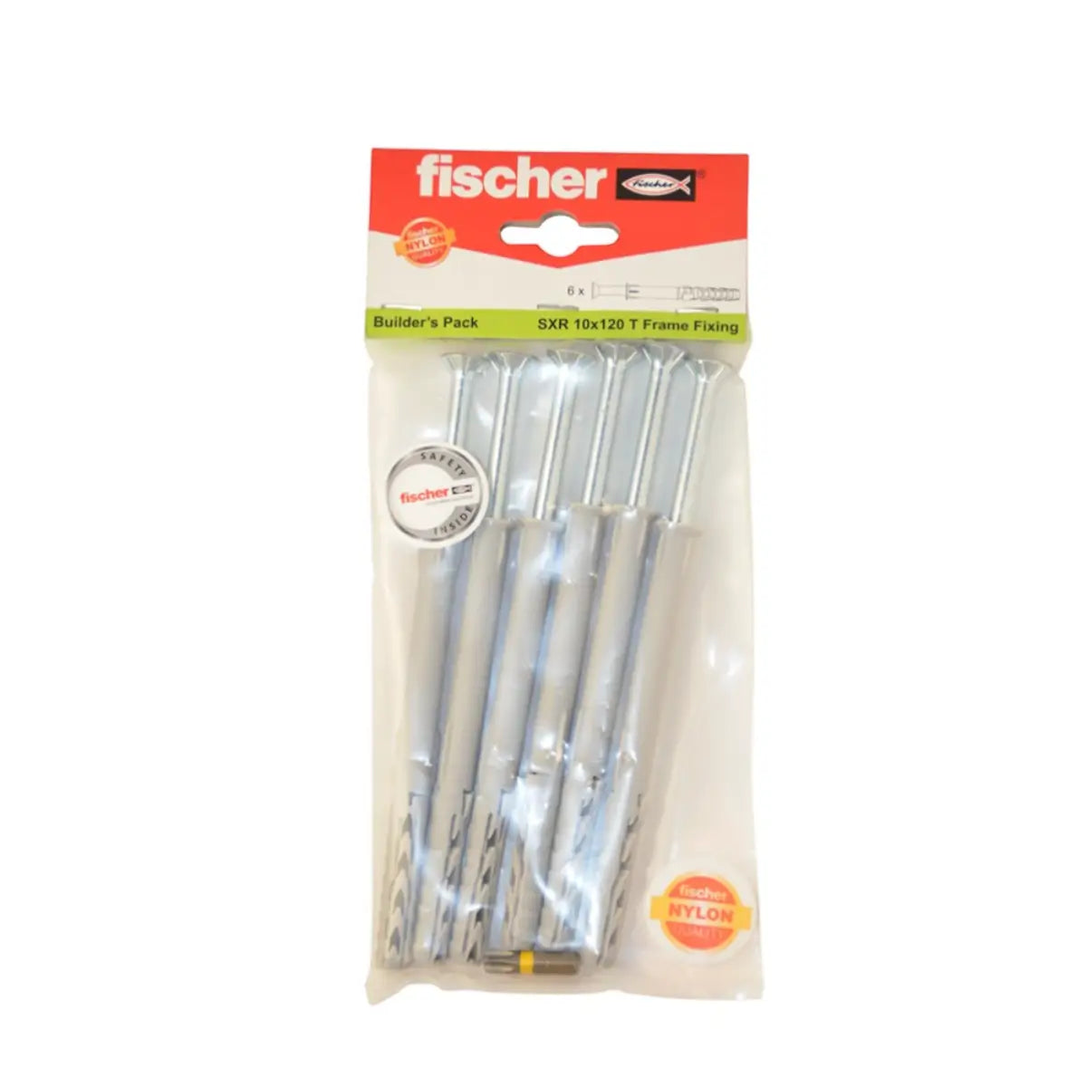 Frame fixing screws pack