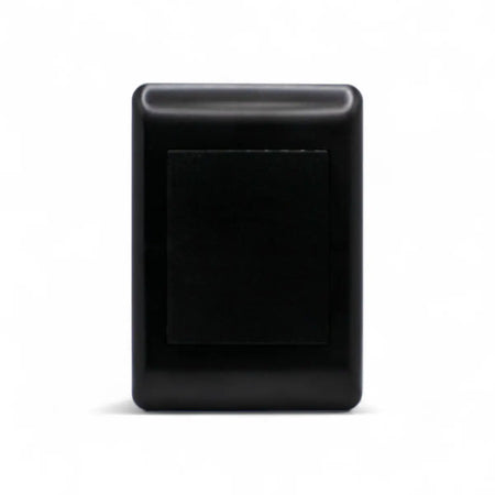 Lesco Blank Apollo 100 X 50 Blank Edgy Sapphire Blk Blank Cover Plate