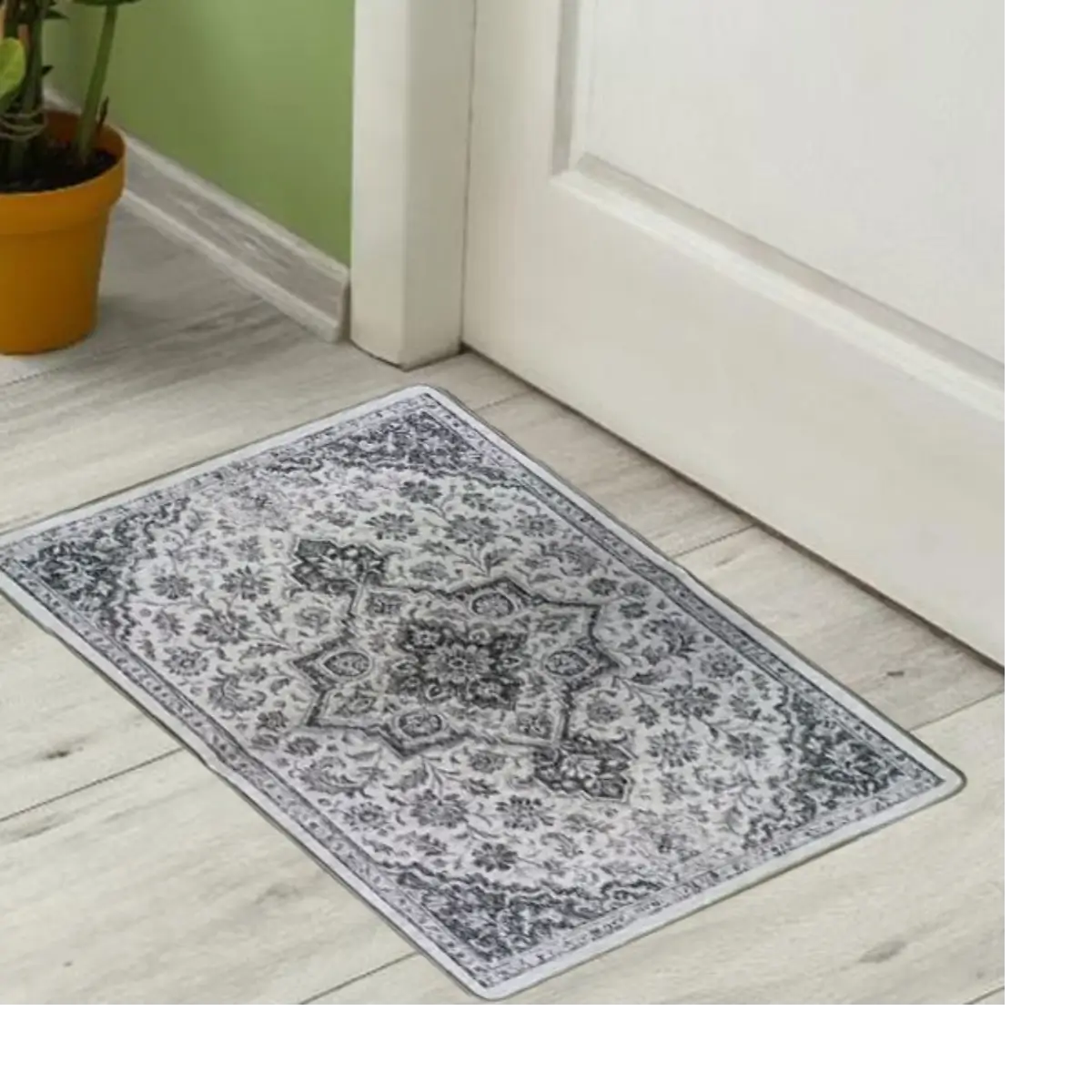 Ethnic pattern floor mat