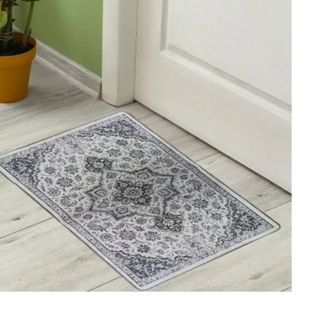 Ethnic pattern floor mat