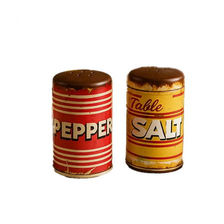 Ceramic salt pepper shakers