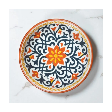 Embossed ceramic dish 12cm