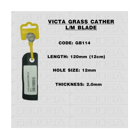 Grasscatcher mower blade replacement