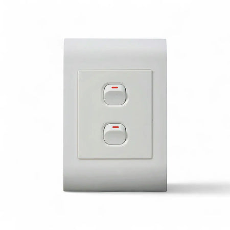 Lesco 100X50Mm 2 Lever1 Way Pipelli Wh Light Switch Two Lever