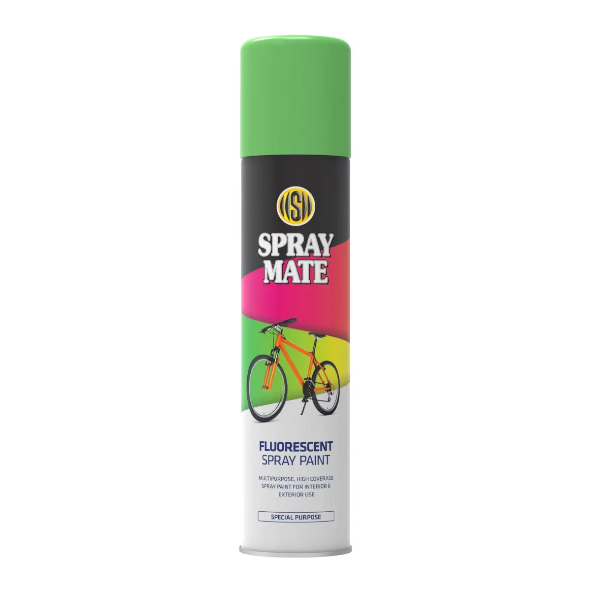 Signal green spray paint