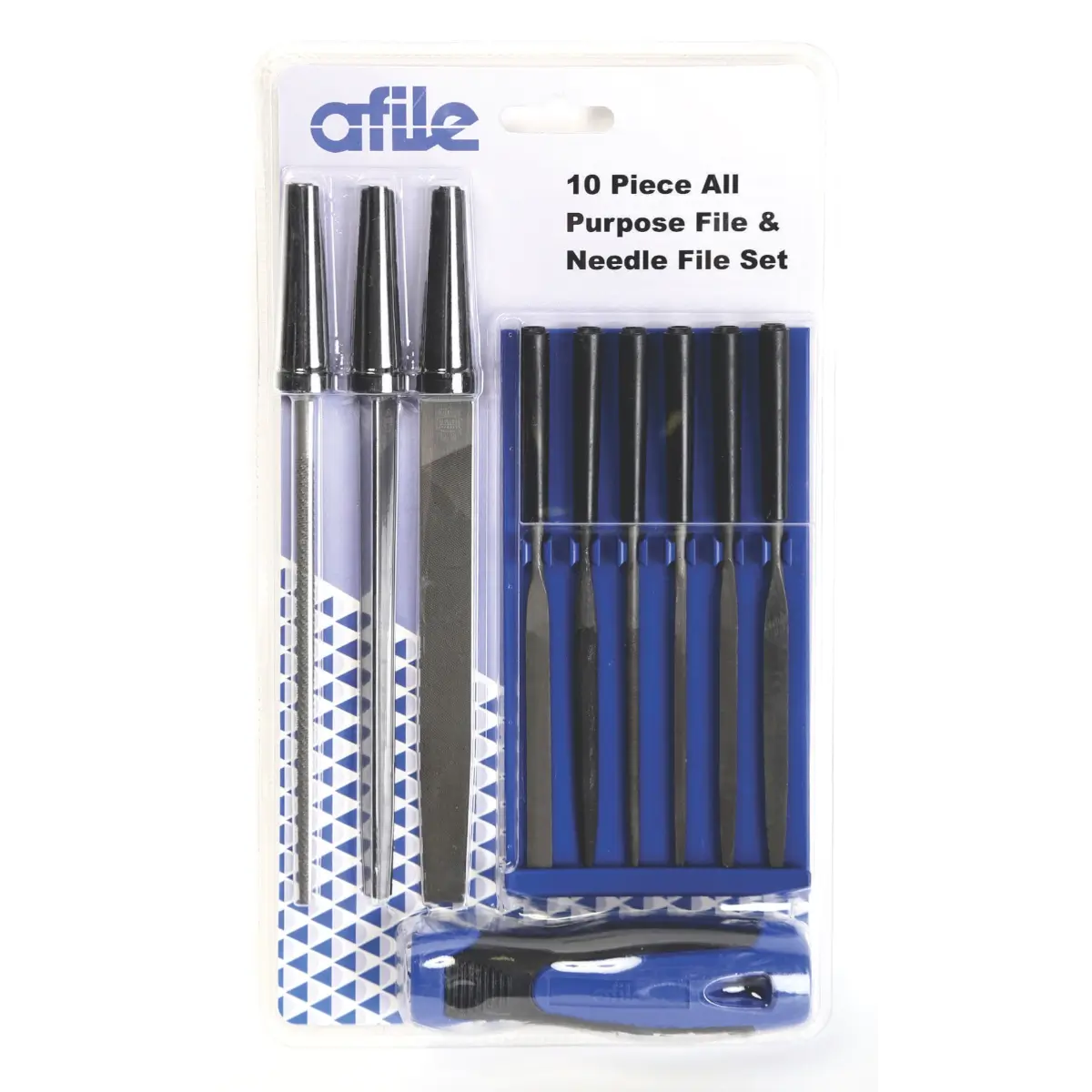 Afile set blister pack