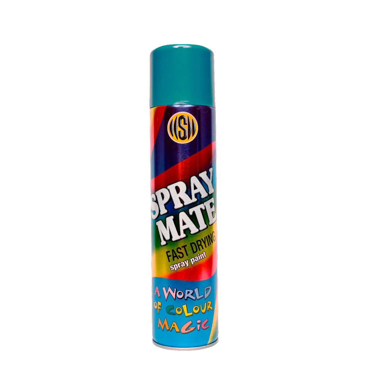 Pacific blue spray paint can