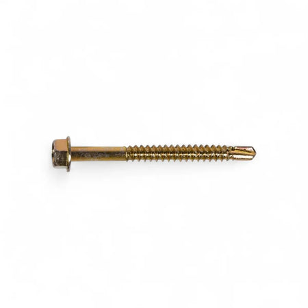 Self-Drilling Tek Screw With Bonded Washer (100-Pack)