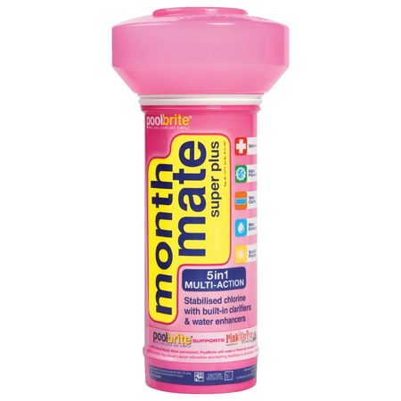 Pink pool chlorine floater