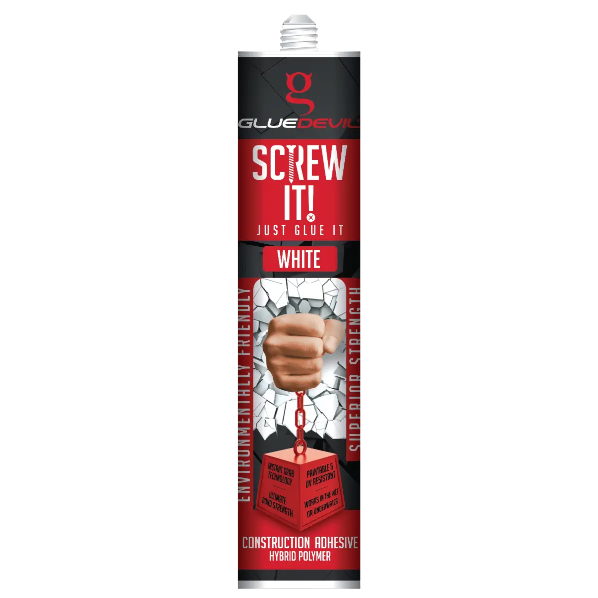 White adhesive glue bottle 290ml