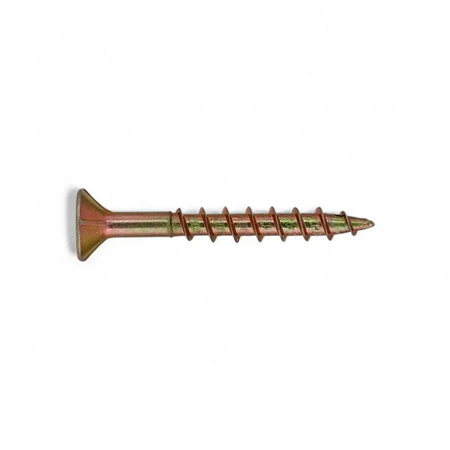 Yellow Passivated Chipboard Screw (100-Pack)