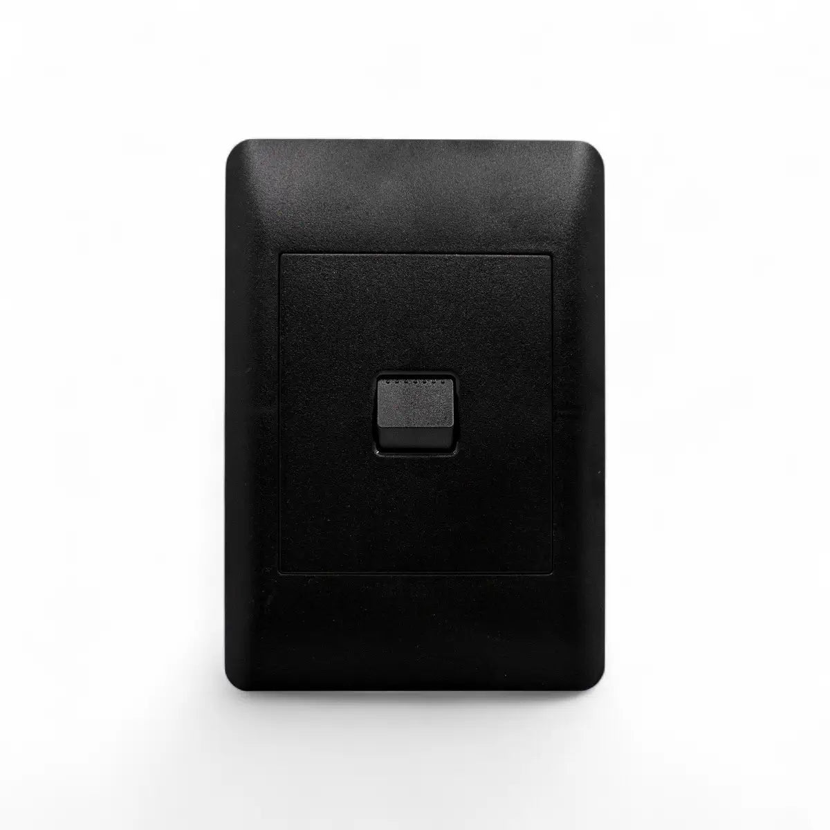 Lesco Switch Apollo 100X50Mm 1Lever 2W Edgy Sapphire Blk Light Switches