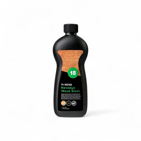 Nova 18 Novadye Wood Stain - Medium Oak - 500ml