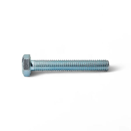 Zinc Plated Mild Steel Set Screw & Nut (50-Pack)