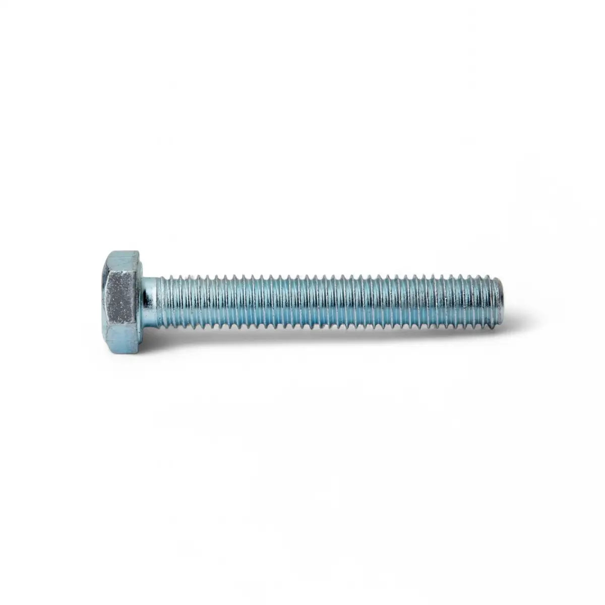 Zinc Plated Mild Steel Set Screw & Nut (100-Pack)