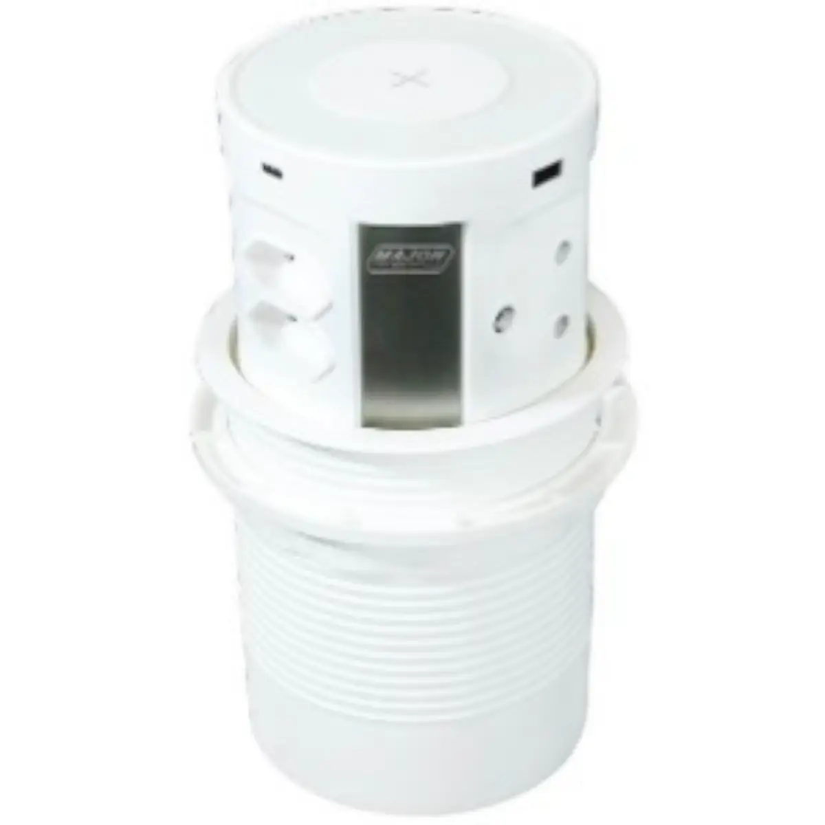Solar PIR brick light black