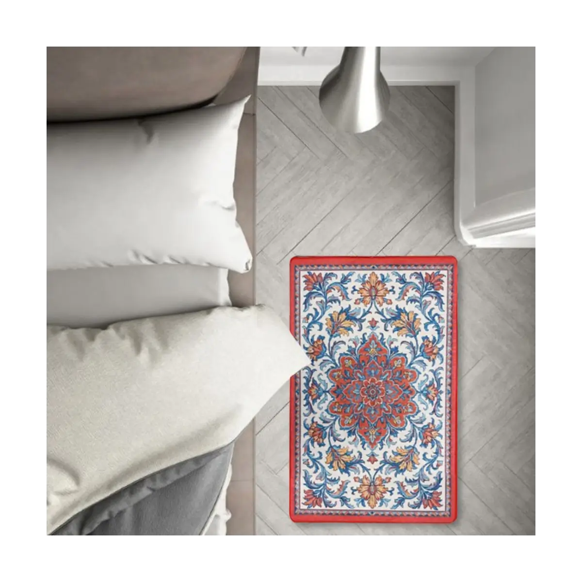 Ethnic pattern floor mat
