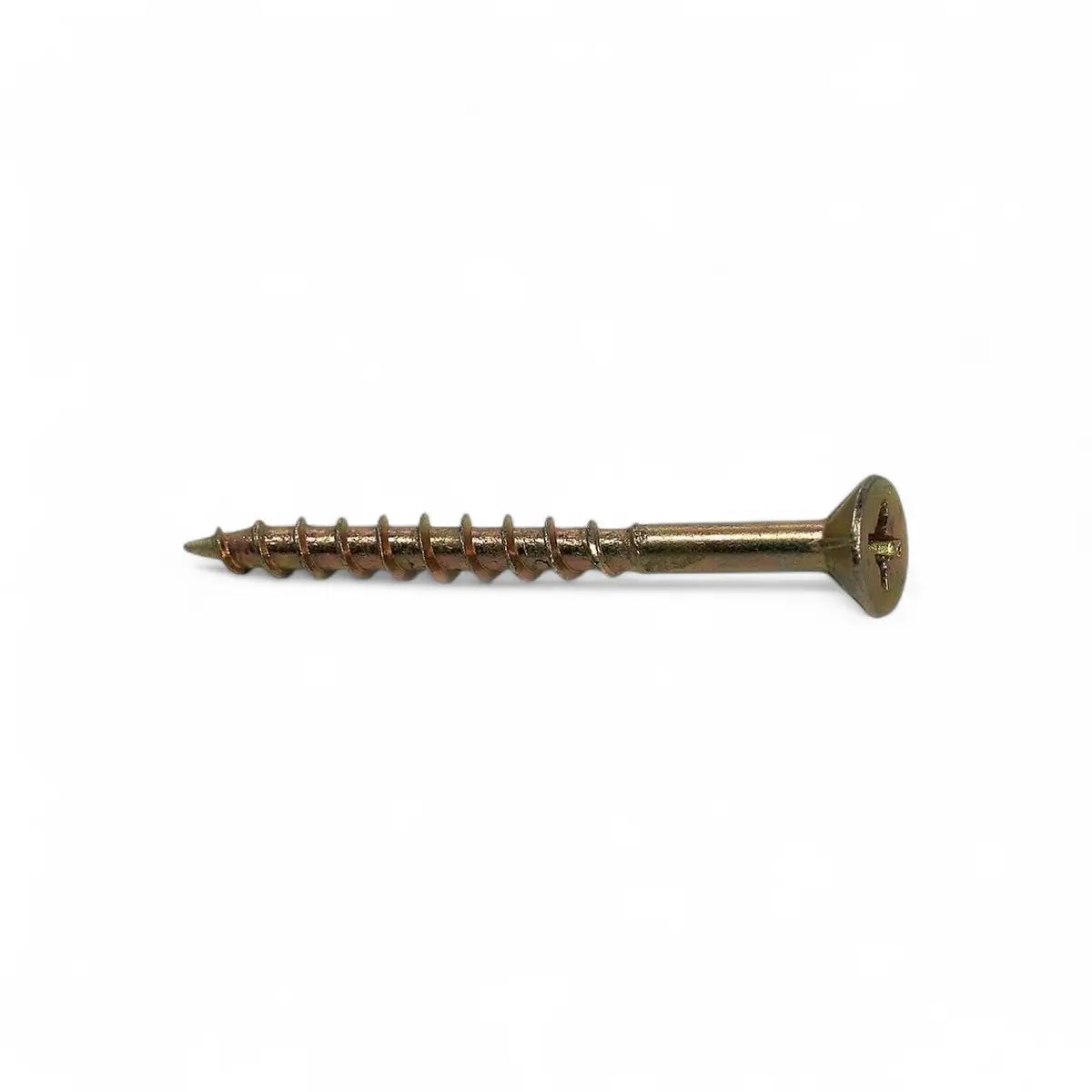 Yellow Passivated Chipboard Screw (100-Pack)