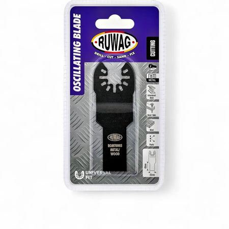 Oscillating Multi-Tool Straight Blade For Wood & Metal - 20mm