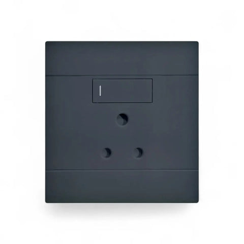 Major Tech Switched 16A RSA 100x100mm 250V Socket Outlet Single