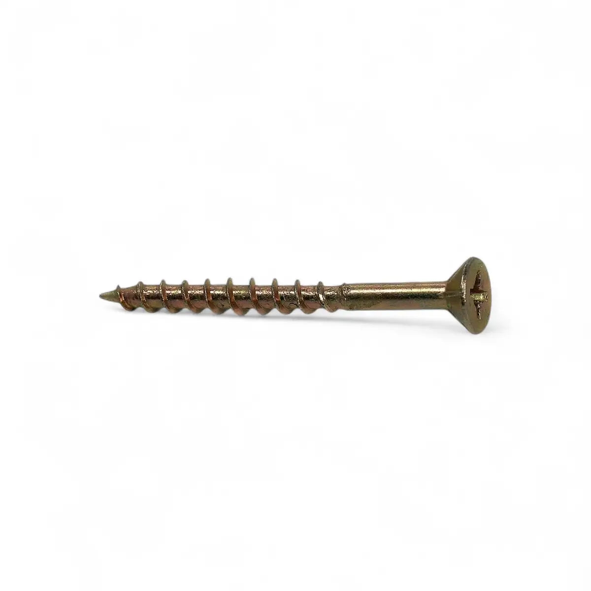 Yellow Passivated Chipboard Screw (400-Pack)
