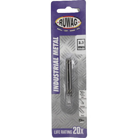 Ruwag 3.3mm Double sided Metal Bit 2 Pc - Al's Hardware