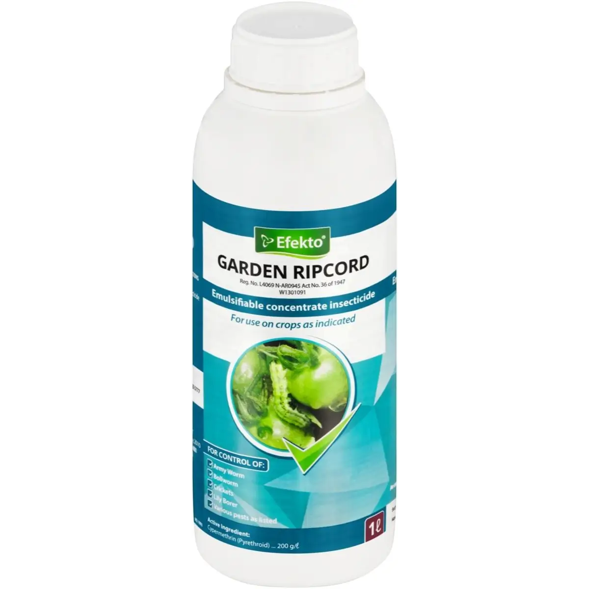 Cypermethrin insecticide 1L bottle