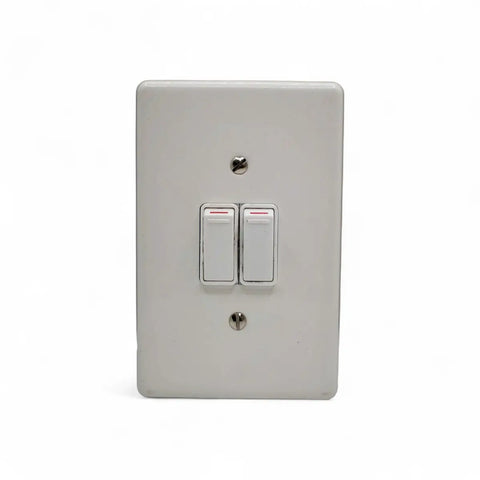 Lesco Switch 2 Lever Steel 100X50Mm Switch