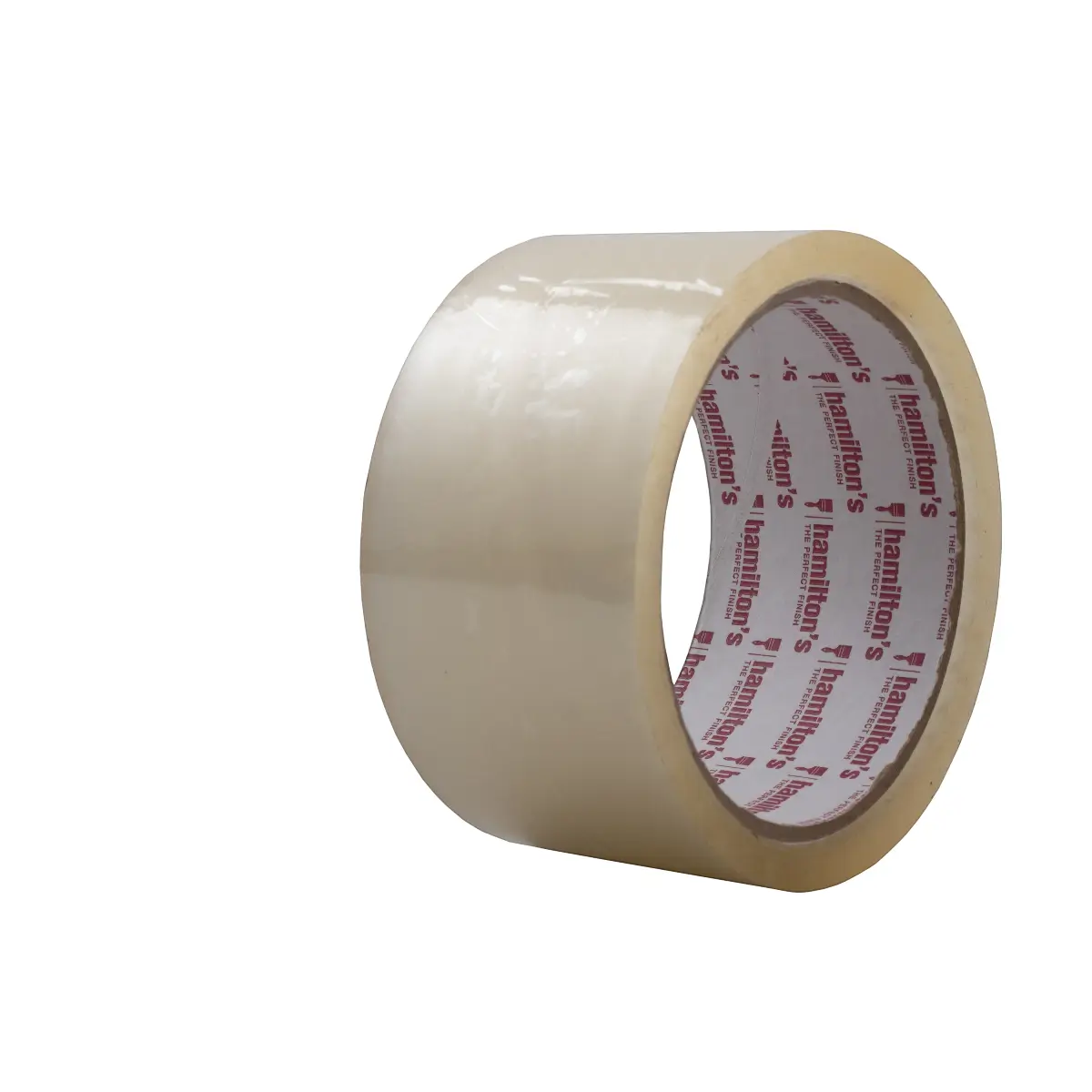Clear packaging tape roll