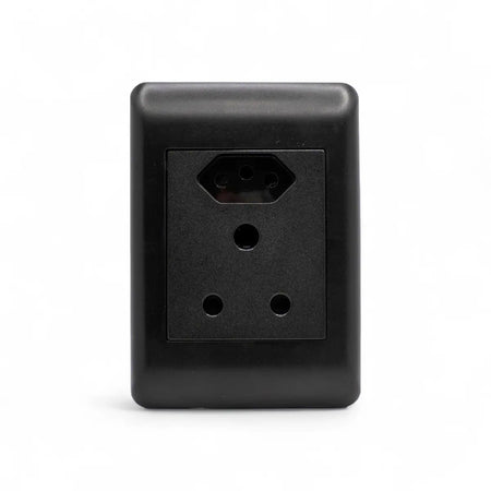 Lesco Switch Apollo 100X50Mm Single 16A + 1 X Iec Un-Swi Light Switches