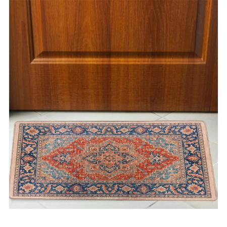 Ethnic pattern floor mat