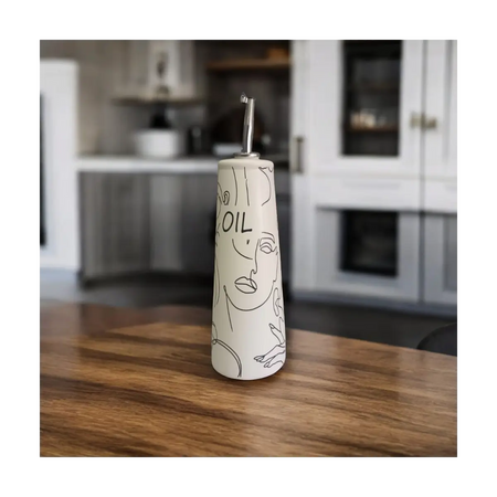Ceramic olive oil dispenser