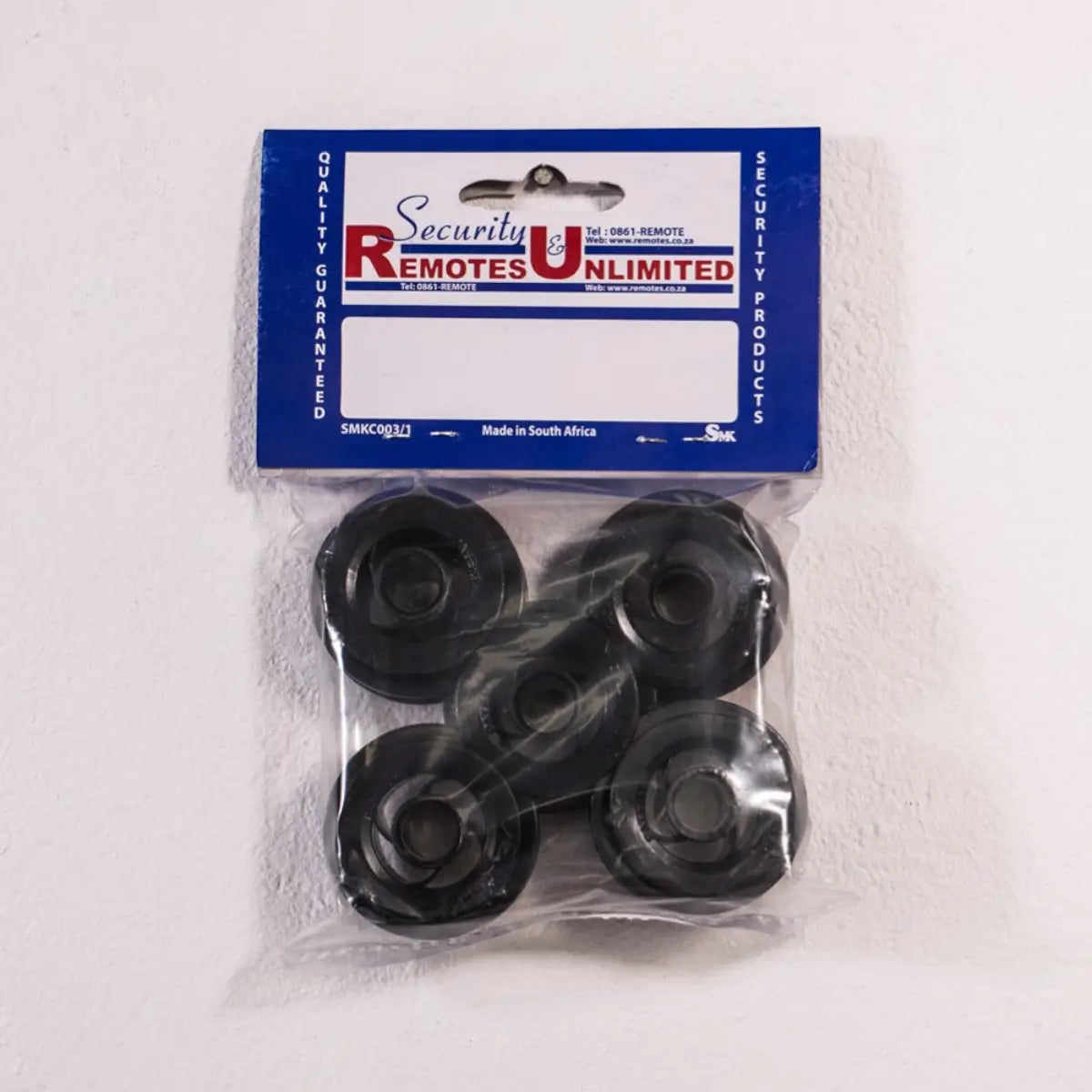 Black round bar insulator bracket