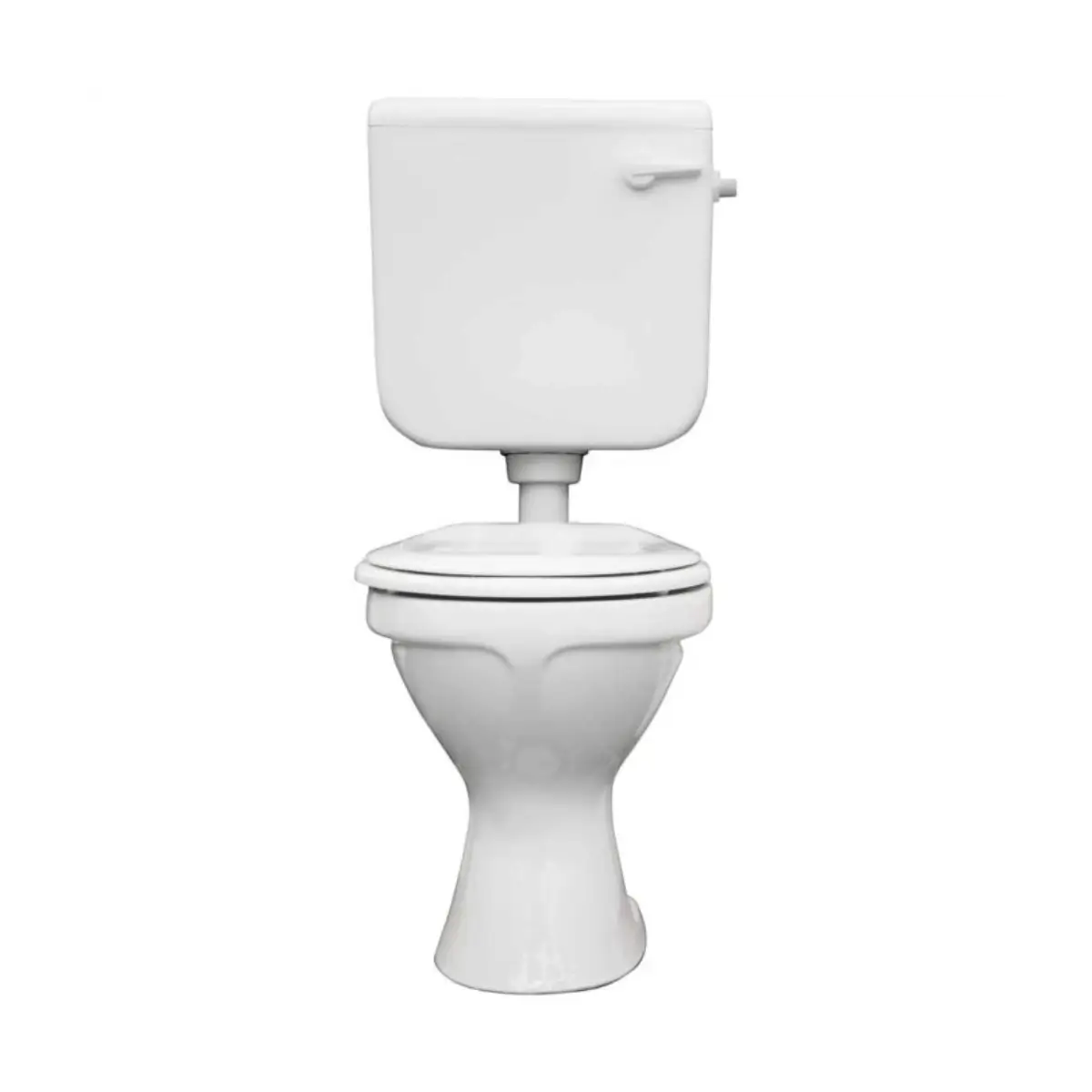 Low level front flush cistern