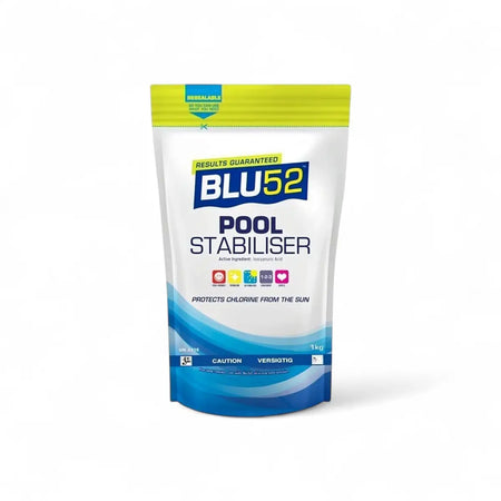 Blu52 Pool Water Stabiliser (Cyanuric Acid) - 1Kg