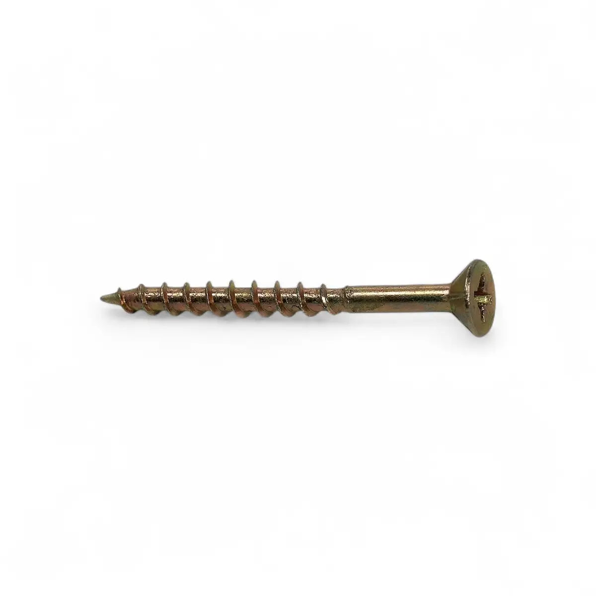 Yellow Passivated Chipboard Screw (10-Pack)