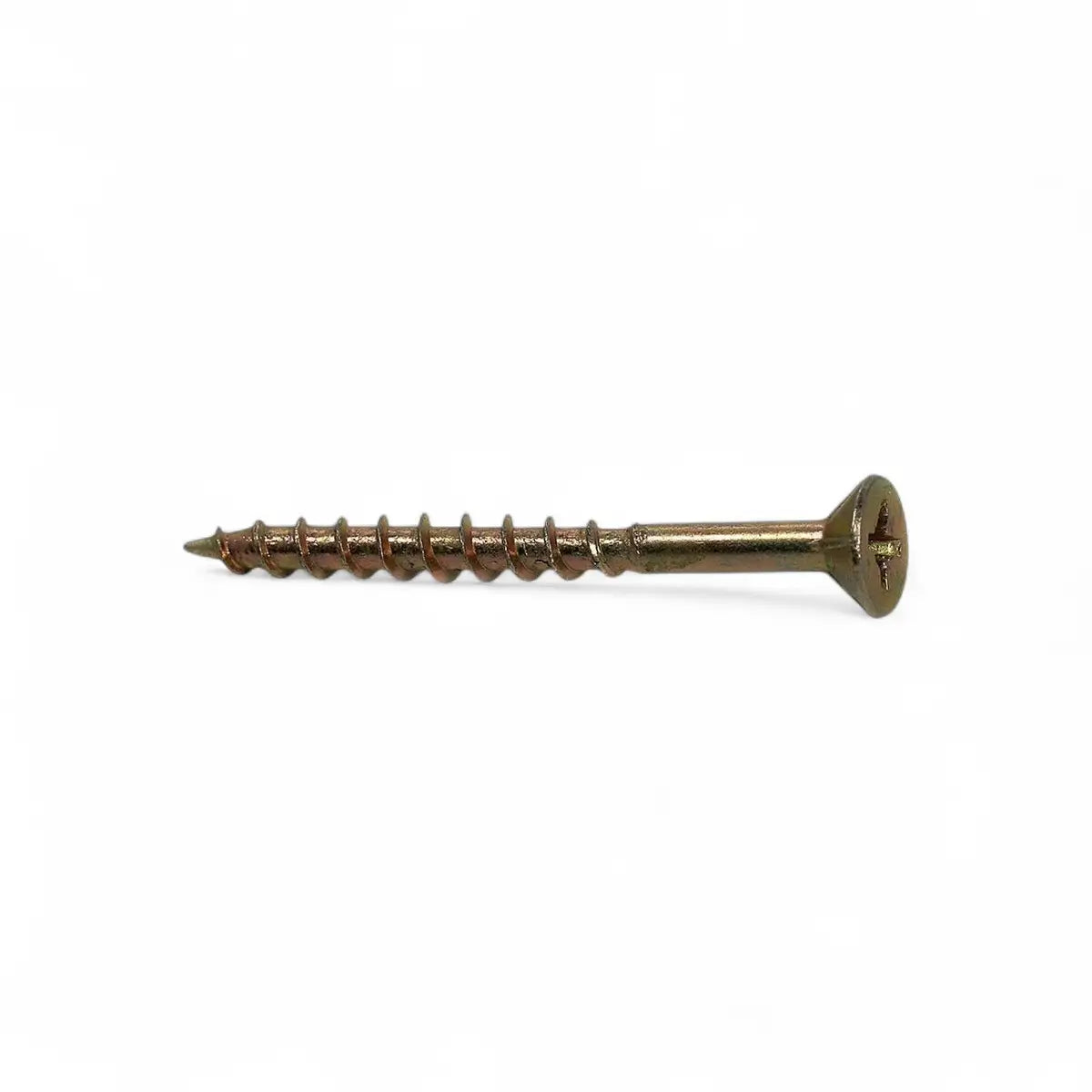 Yellow Passivated Chipboard Screw (10-Pack)