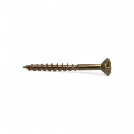 Yellow Passivated Chipboard Screw (10-Pack)