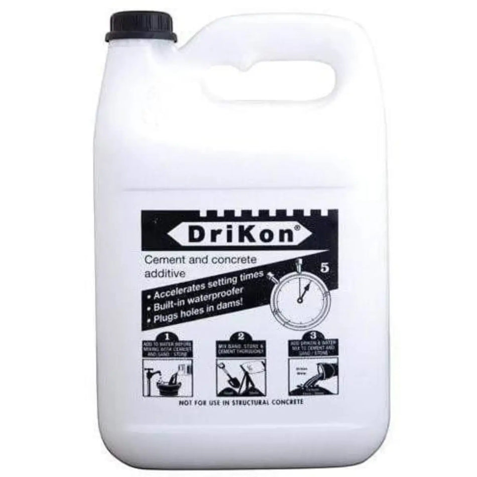 DriKon Cement and Concrete Additive - Al's Hardware